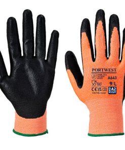 Portwest Amber Cut Level A2, Nitrile Foam Coated Glove